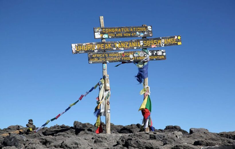 10 DAYS CLIMBING MT KILIMANJARO VIA MACHAME ROUTE